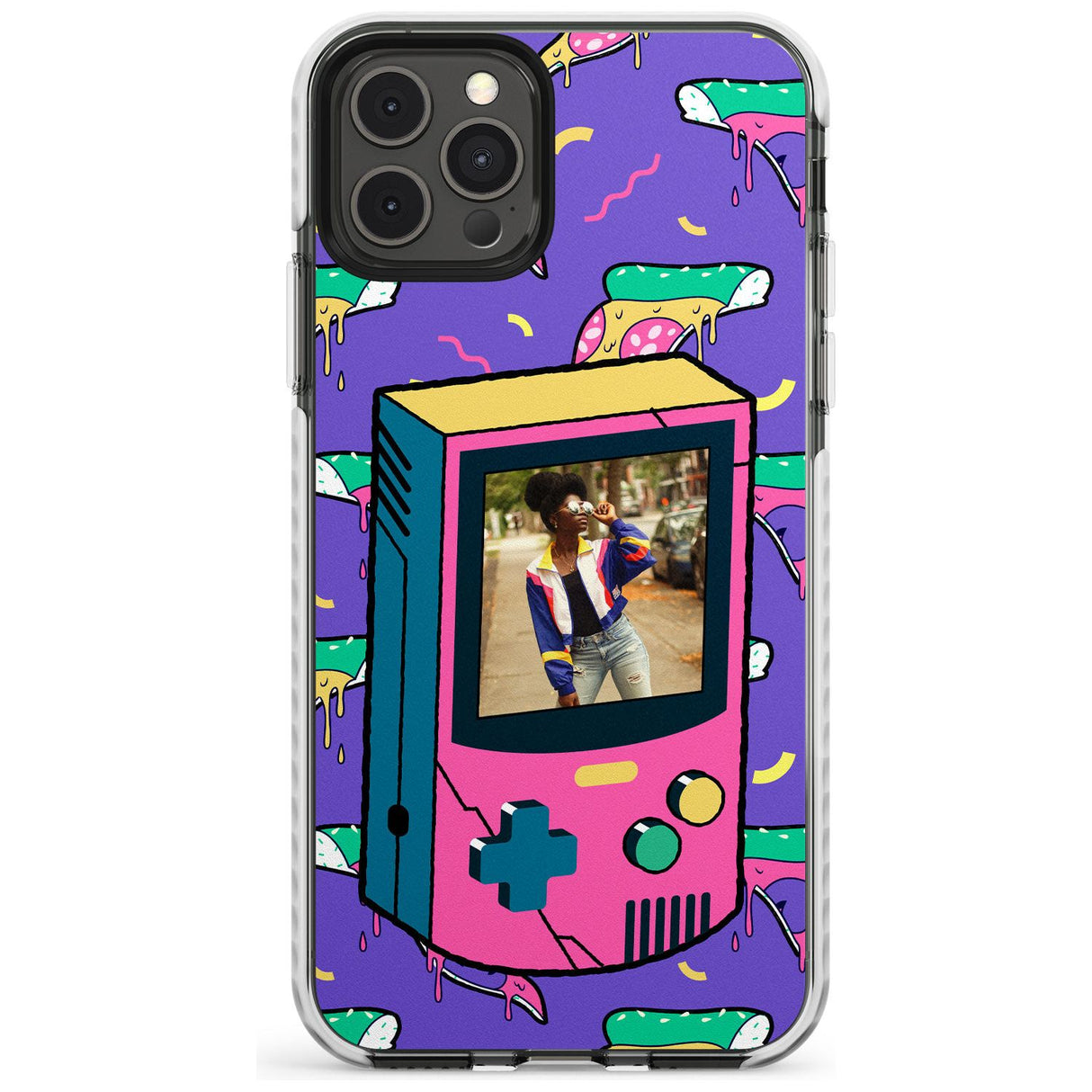 Personalised Retro Game Photo Case Impact Phone Case for iPhone 11 Pro Max