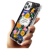 Custom Notebook Cover with Stickers Slim TPU Phone Case for iPhone 11 Pro Max