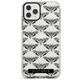 Customised Hawk Moth Pattern iPhone Case  Impact Case Custom Phone Case - Case Warehouse