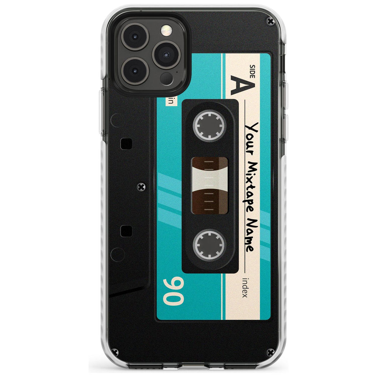 Dark Cassette Slim TPU Phone Case for iPhone 11 Pro Max