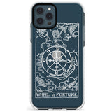 Wheel of Fortune Tarot Card - White Transparent Slim TPU Phone Case for iPhone 11 Pro Max