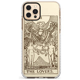 The Lovers Tarot Card - Solid Cream Slim TPU Phone Case for iPhone 11 Pro Max