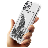 Strength Tarot Card - Transparent Slim TPU Phone Case for iPhone 11 Pro Max