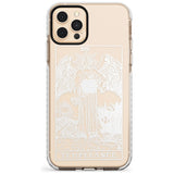 Temperance Tarot Card - White Transparent Slim TPU Phone Case for iPhone 11 Pro Max