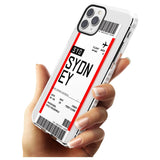 Sydney Boarding Pass iPhone Case   Custom Phone Case - Case Warehouse