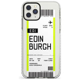 Edinburgh Boarding Pass  Impact Case Custom Phone Case - Case Warehouse