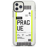 Prague Boarding Pass  Impact Case Custom Phone Case - Case Warehouse