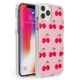 Cheeky Cherry Phone Case iPhone 11 Pro Max / Impact Case,iPhone 11 Pro / Impact Case,iPhone 12 Pro / Impact Case,iPhone 12 Pro Max / Impact Case Blanc Space