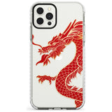 Large Black Dragon Impact Phone Case for iPhone 11 Pro Max