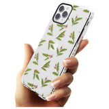 Christmas Holly Pattern Impact Phone Case for iPhone 11 Pro Max