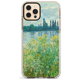 Banks of the Seine by Claude Monet Slim TPU Phone Case for iPhone 11 Pro Max