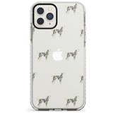 Dalmation Dog Pattern Clear Impact Phone Case for iPhone 11 Pro Max