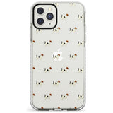 Jack Russell Terrier Dog Pattern Clear Impact Phone Case for iPhone 11 Pro Max