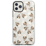 Shih tzu (Long Hair) Watercolour Dog Pattern Impact Phone Case for iPhone 11 Pro Max