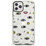 Eyes & Lips Icons iPhone Case  Impact Case Phone Case - Case Warehouse