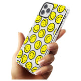 Happy Face Clear Pattern iPhone Case   Phone Case - Case Warehouse