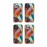 Abstract Leaves Impact Phone Case for iPhone 11, iphone 12