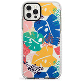 Abstract Leaves Impact Phone Case for iPhone 11, iphone 12