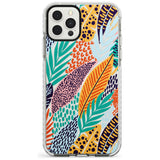 Abstract Leaves Impact Phone Case for iPhone 11, iphone 12