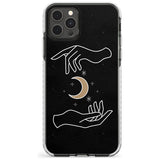 Hands Surrounding Moon Slim TPU Phone Case for iPhone 11 Pro Max