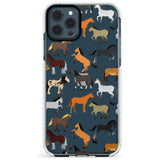 Horse Pattern Impact Phone Case for iPhone 11 Pro Max