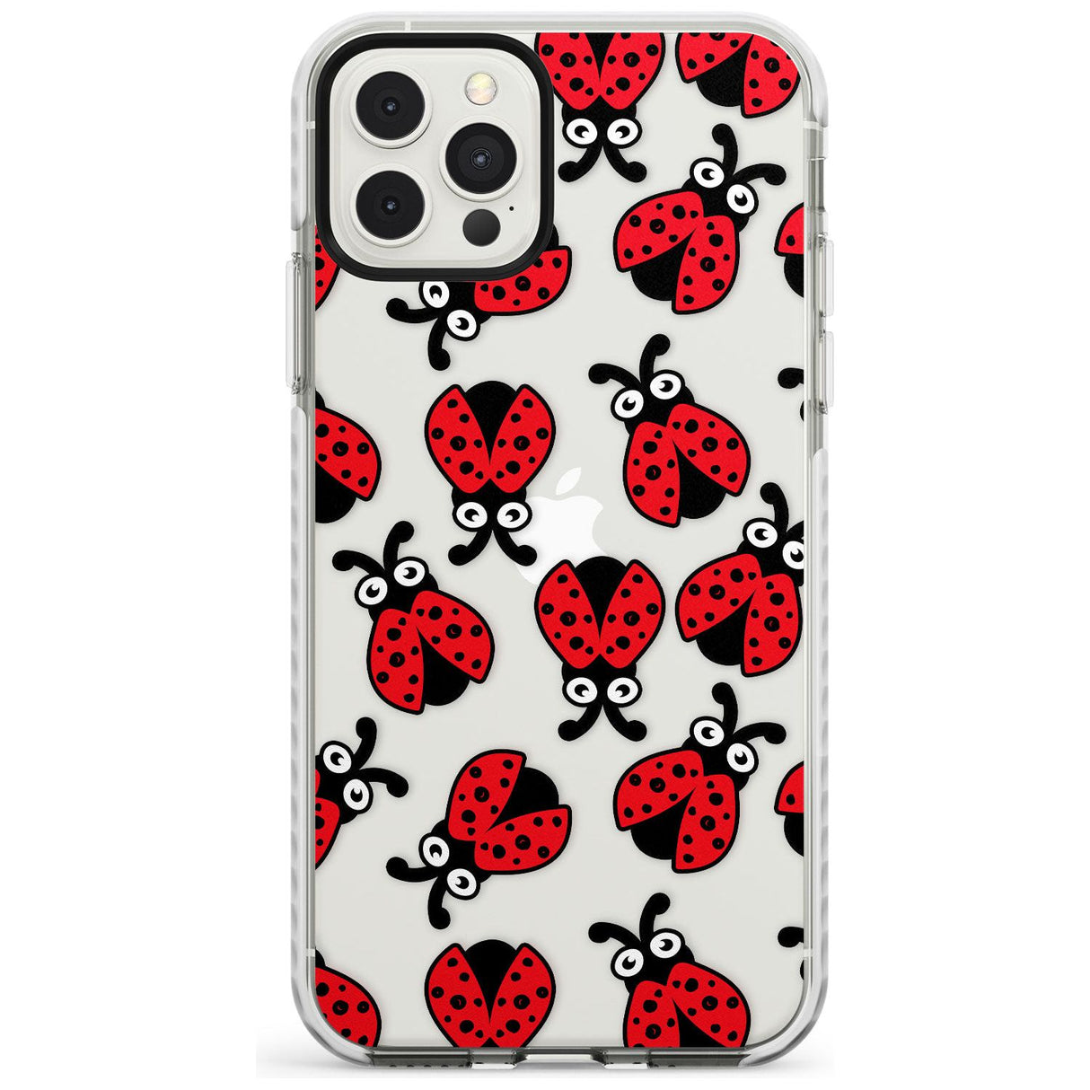 Ladybug Pattern Impact Phone Case for iPhone 11, iphone 12