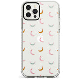 Colourful Crescent Moons Slim TPU Phone Case for iPhone 11 Pro Max