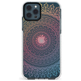 Large Rainbow Mandala Transparent Design Slim TPU Phone Case for iPhone 11 Pro Max