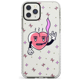 Rock n Roll Heart (Clear) Impact Phone Case for iPhone 11 Pro Max