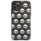 Panda Face Pattern Slim TPU Phone Case for iPhone 11 Pro Max