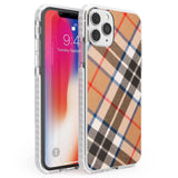 Haymarket Check Phone Case iPhone 11 Pro Max / Impact Case,iPhone 11 Pro / Impact Case,iPhone 12 Pro / Impact Case,iPhone 12 Pro Max / Impact Case Blanc Space