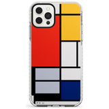 Piet Mondrian's Composition Impact Phone Case for iPhone 11 Pro Max