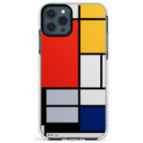 Piet Mondrian's Composition Impact Phone Case for iPhone 11 Pro Max