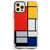 Piet Mondrian's Composition Impact Phone Case for iPhone 11 Pro Max