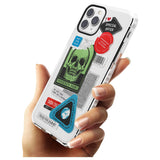 Skull Sticker Mix Slim TPU Phone Case for iPhone 11 Pro Max