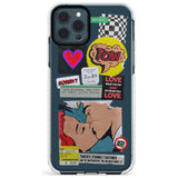 Retro Sticker Mix Slim TPU Phone Case for iPhone 11 Pro Max