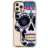 Violet Sugar Skull Impact Phone Case for iPhone 11 Pro Max