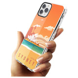 Vintage Travel Poster Sydney Impact Phone Case for iPhone 11 Pro Max