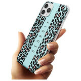 Custom Blue Leopard Spots iPhone Case   Custom Phone Case - Case Warehouse