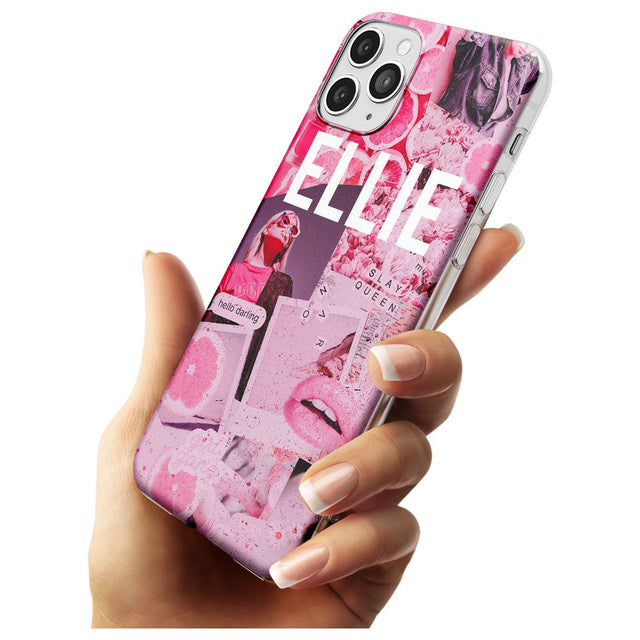 Sweet Pink Fashion Collage iPhone Case   Custom Phone Case - Case Warehouse