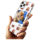 Cocker Spaniel - Custom Dog Photo Black Impact Phone Case for iPhone 11 Pro Max