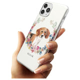 Beagle - Watercolour Dog Portrait Slim TPU Phone Case for iPhone 11 Pro Max