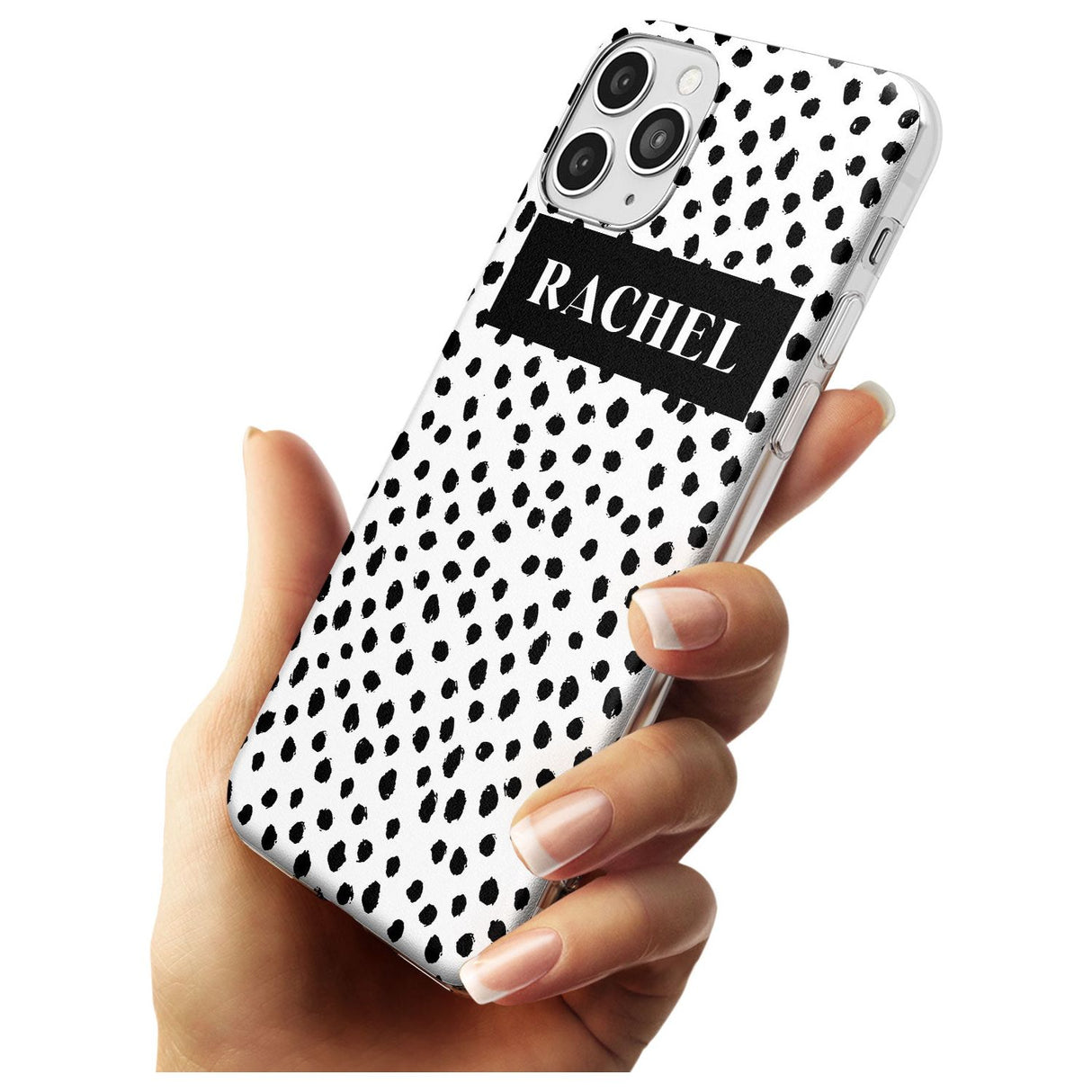 Black Bar & Dots iPhone Case   Custom Phone Case - Case Warehouse