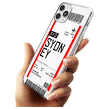 Sydney Boarding Pass iPhone Case   Custom Phone Case - Case Warehouse