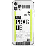 Prague Boarding Pass  Slim Case Custom Phone Case - Case Warehouse