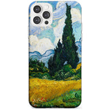 Wheat Field with Cypresses by Vincent Van Gogh Black Impact Phone Case for iPhone 11 Pro Max