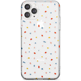 Small Confetti Print Clear iPhone Case  Slim Case Phone Case - Case Warehouse