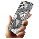 Pattern Mashup (Black) Black Impact Phone Case for iPhone 11 Pro Max