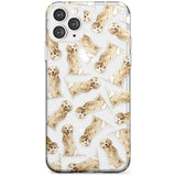 Golden Retriever Watercolour Dog Pattern Slim TPU Phone Case for iPhone 11 Pro Max