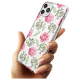 Roses & Eucalyptus Transparent Floral Slim TPU Phone Case for iPhone 11 Pro Max